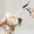 Dog Shower Attachment Kit, 8FT Hose & Handheld Dog Sprayer, No-Drill Holder