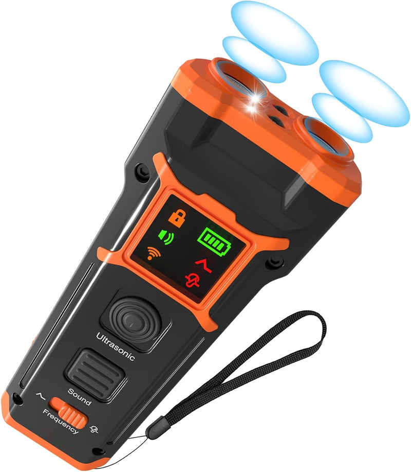 Dog Training Bark Deterrent Device, Anti-Barking Device for Dogs, Stop Bad Behavior Without Yelling or Swatting, Ultraso