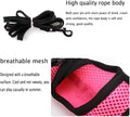 Bunny Harness and Leash Set Escape Proof, Rabbit Harness Blue L
