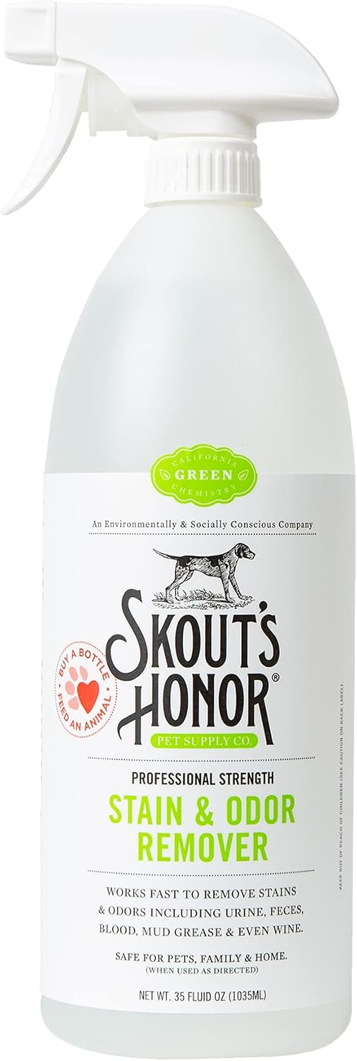 SKOUT'S HONOR Pet Stain and Odor Remover, 35 oz