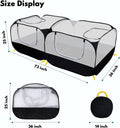Small Animal Playpen, Portable Large Chicken Coop Run, Foldable Pet Tent