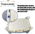 kathson Large Rabbit Litter Box Trainer, Potty Corner Toilet with Drawer Bigger Pet Pan for Adult Hamster, Guinea Pig, F
