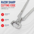 Equine Care Farrier Hoof Nippers for Horses 15 Inch Hoof Trimming Tool