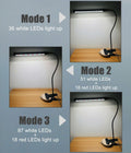 KINGYEENUO Full Spectrum LED Bird Cage Light, 10 Brightness Levels & 3/9/12H Timer - 105 LED Beads for Natural Environment Simulation, Safe for Hookbill Birds, Easy Install Lighting Fixture Combo Kit