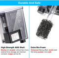 DaToo Aquarium Hang On Filter Small Fish Tank Hanging Filter Power Waterfall Filtration System