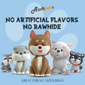 ASMPET Dog Cod Skin Treats, Chicken & Duck Wrapped Cod Skin Sticks, Rawhide Free Dog Treats Chews Bones