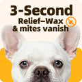 Cassiel pet Ear Drops for Ear Infection Treatment, Ear Mites Treatment, Dog Yeast Soothing Cleansing, Ear Wax Removal, Itchy Ear Relief for Dogs and Cats | 20 ml 0.67 FL OZ