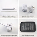 PINVNBY Automatic Bird Bath with Pump, Bird Shower Fountain for Indoor Use