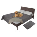 Easy-Going 100% Waterproof Dog Bed Cover, Non-Slip Pet Blanket for Furniture, Washable Couch Cover, Repleasement Sofa Cover (68x82 in,Gray)