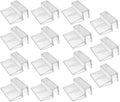 Rimless Aquarium Lid Clips 10mm Thick Acrylic 15 Pieces
