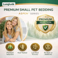 18oz Small Pet Bedding, Low Dust, Odor Control, Ultra Absorbent, for Hamsters, Guinea Pigs, Parrots, Rabbits, Gerbils, M
