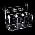 Fish Breeding Box, Acrylic Isolation Box Separator for Aquarium Hatchery Incubator with Suction Cups for Baby Fish Shrim