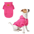 BEAUTYZOO Dog Hoodie for Small Medium Large Dogs, Winter Fall Warm Dog Clothes for Puppy S M Sized Dogs Girl Boy, Dog Sweater Shirt Hoodies with Pocket Bulldog Pitbull Cat Clothing Coat
