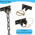 4 Pcs Water Bucket Hook with Pin Heavy Duty Wall Mounted Equestrian Bucket Hooks Hangers Horse Feed Bracket for Horse St