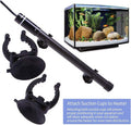 MQ Titanium Alloy 500W Aquarium Heater for Salt and Fresh Water, Digital LED Display Submersible Heater with External Th