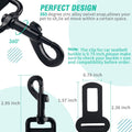 COOYOO Dog Seat Belt,3 Piece Set Retractable Dog Car Harness Adjustable Dog Seat Belt for Vehicle Nylon Pet Safety Seat 