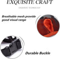 Short Snout Dog Muzzle- Adjustable Breathable Mesh Bulldog Muzzle for Biting Chewing Licking Grooming Dog Mask,Black M