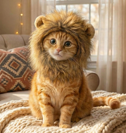 OMG Adorables - Lion Mane Costume for Cats