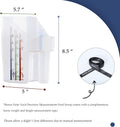 Harrison Howard Feed Scoop for Equine Precision Plastic Measuring Scoop with Measurement Markings Perfect for Stable Use
