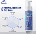 Waterless Cat Shampoo - No Rinse Foam Cat Bath | Licking Safe Dry Shampoo for Dander Reducing | pH Balanced (7 oz) for Kitten Sensitive Skin | Deep Cleansing Relieves Itchy Skin & Shedding