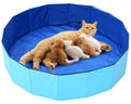 OIEKUN 32" Large Cat Birthing Box - Safe & Stress-Free Whelping Box for Queen Cats - Foldable Pet Birth Pool for Indoors/Outdoors, Water-Resistant & Easy to Clean, Essential Kitten Delivery Supplies