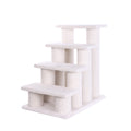 Armarkat Pet Steps, 4-steps, B4001, Ivory, 17"(W)x25"(D)x25"(H), each platform 7" Deep