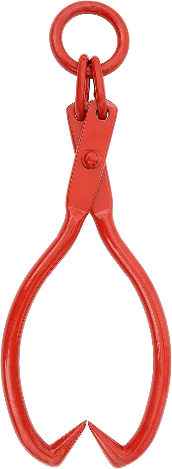 Skidding Tongs Log Grabber, Red, 32-inch
