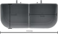 Pet Crate Carrier Cup Double Large