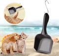 Cat Litter Scoop,Kitty Pet Shovel Scoop Reptile Terrarium Bedding Litter Cleaner Scoop For Cat Tortoise Snake,Hole:2.5mm