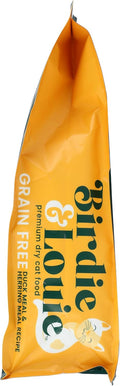 Birdie and Louie Dry Cat Food Duck Meal & Herring Meal Recipe 3.5 Lb Easy Seal Bag (1 Bag)