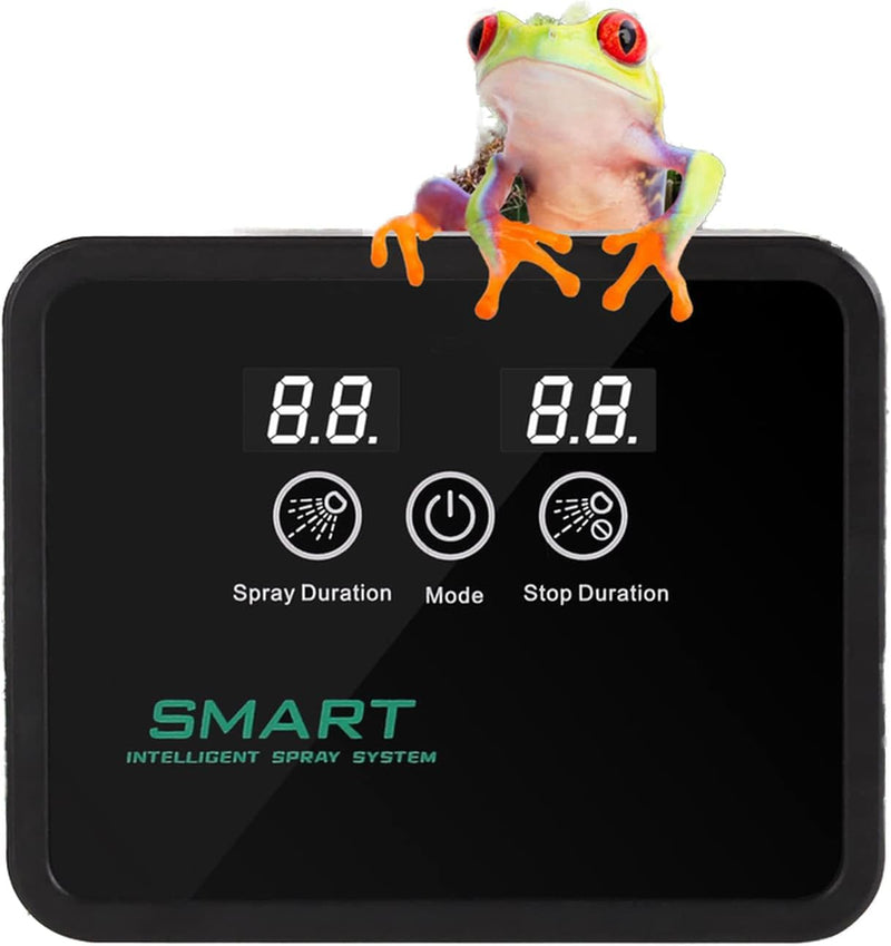 Reptile Fogger Smart Spray System, Reptile Humidifiers Automatic with Timer, Reptile Mister with 360°Adjustable Misting 