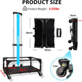Petskd Foldable Wheel Base Cart for 18" L×11" W & 17" L×11" W Pet Carrier