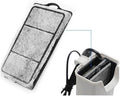 11 Pack Auqarium Filter Replacement Plates, Turtle Tank Filter Cartridges, Activated Carbon Suitable for Low-Water Filte