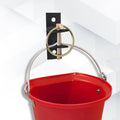 4 Pcs Water Bucket Hook with Pin Heavy Duty Wall Mounted Equestrian Bucket Hooks Hangers Horse Feed Bracket for Horse St
