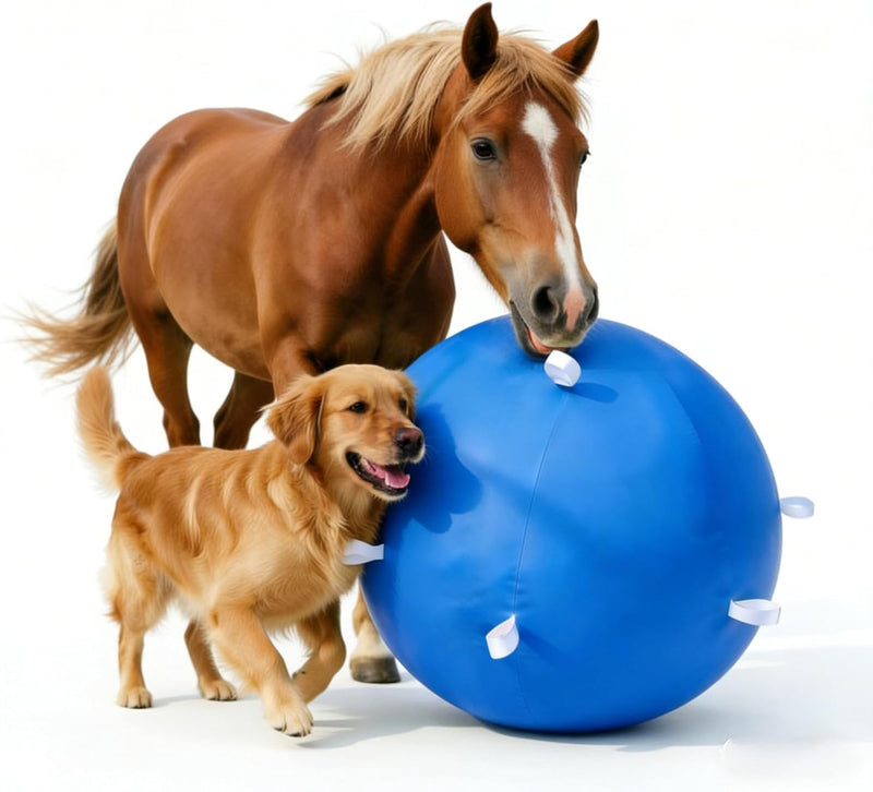 Zipperless Herding Ball Cover for Dogs & Horses 25 30 40 Inch