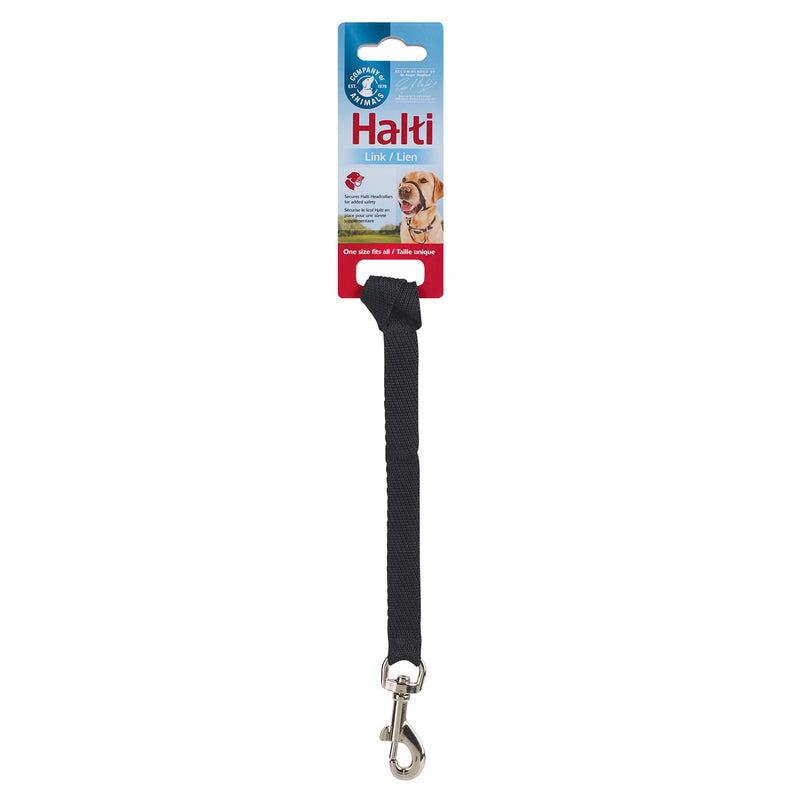 Halti Link One Size Fits All, Suitable to use on Headcollar and Optifit Headcollar, Dog Harness to Collar Safety Link Strap, Easy to Use, Professional Training Aid for Dogs