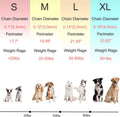 Darkyazi Durable Pinch Collar Stainless Steel Dog Adjustable Pet Training Collar for Medium Large Dogs