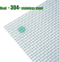 LINLAN 9 Pieces 3.1X3.1in (8X8cm) Aquarium Moss Mesh, 304 Stainless Steel Aquatic Moss Wall, Easy to Cut, for Fixing and