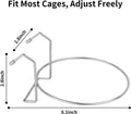 Fri4Free 2PCS Kennel Water Bowl Hanging,Stainless Steel Puppy Bowls for Small Dog Cage,Kennel, Crate, Catio Accessories,Dog Crate Water Bowl Dish Feeder Food Holder No Spill(8oz/1cup)