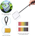 Luxiv Aquarium Aquascape Tools Kit, 6 in 1 A Aquatic Plant Aquascaping Tool Stainless Steel Tweezers Scissors Spatula fo