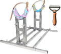 Dog Breeding Stand, Adjustable Stainless Steel Breeding Stand for Dogs（L）