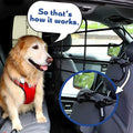 The ZooKeeper Original Car, SUV, Truck Dog Barrier: Adjustable Universal for All Vehicles - Moves with Your Vehicle Seats. Tilt. Slide. Recline. Easy Install - Strong Metal Tubing Gate Pet Divider