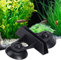 Fish Tank Divider Holder with Suction Cups, Aquarium Separation Board Clips for Isolation Plate, Adjustable PVC Divider 