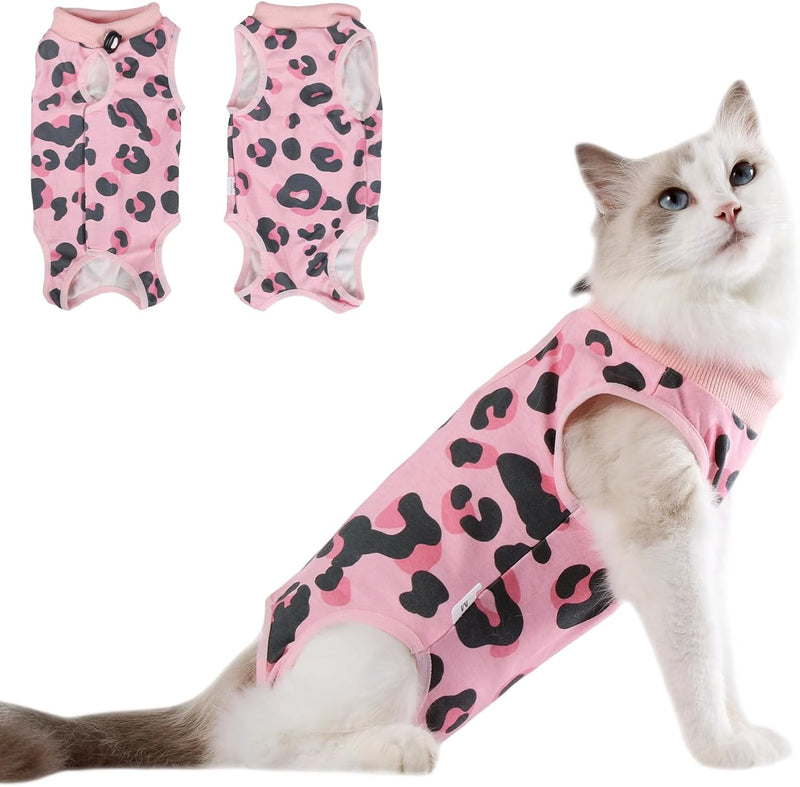Cat Surgery Recovery Suit, Kitten Onesie for Spay Abdominal Wound