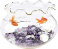 WAYBER 1 Lb/460g Natural Purple Amethyst Quartz Crystal Stones Irregular Decorative Pebble Rock Sand for Aquarium/Fish T