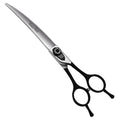 FENICE PEAK Dog Grooming Curved Scissors for Pets, Japan 440C Stainless Steel, Sharp Blade, Suitable for Beauticians (7.0 Inch)