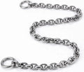 Dog Choker Collar Slip Chain,Stainless Steel Collar for Medium and Large Dogs Heavy Duty,Dog Training Metal Necklace,Sil
