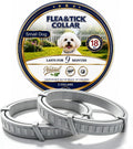 Flea Collar for Dogs, Flea and Tick Collar for Small Dogs, 2 Pcs