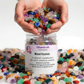 Natural Mixed Gemstone Crystal Chips – Polished Crystals Gravel Stones for Succulent Top Dressing, Aquarium Gravel, Vase