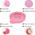 IVIA PET Food Can Lids, 4 Pcs Silicone Pet Food Can Covers for Dog & Cat Food, One Tin Cap Fit Most Standard Size Dog Cat Food Canned（Multicolor）…